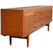 Imported UK Vintage Mid Century Modern Long Credenza/Buffet in the Style of Robert Heritage for Archie Shine Furniture (Available by Online Purchase Only)