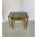 Late 20th Century Vintage Hollywood Regency Nesting Tables - Set of 3