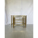 Late 20th Century Vintage Hollywood Regency Nesting Tables - Set of 3