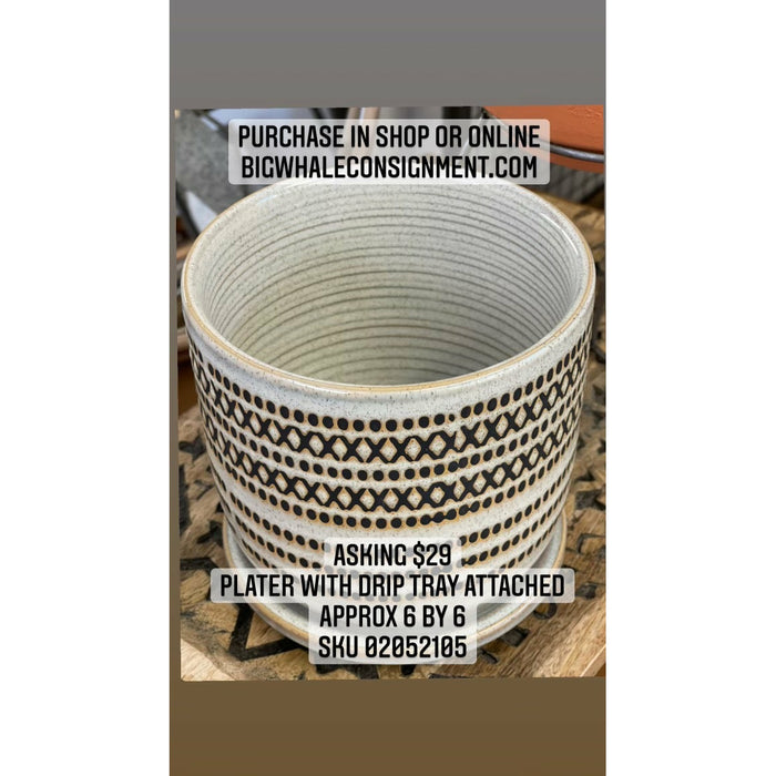 Plater with Drip Tray