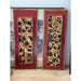 Possibly Antique Wood Panels With Intricate Hand Carving Pair