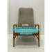 Reupholstered Danish Modern Lounge Chair with Recline (Available for Online Purchase Only)