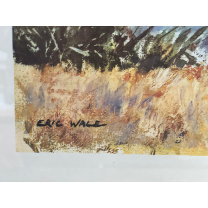 The Moon-day Drink of Africa Impala’s by Eric Wale Landscape Print