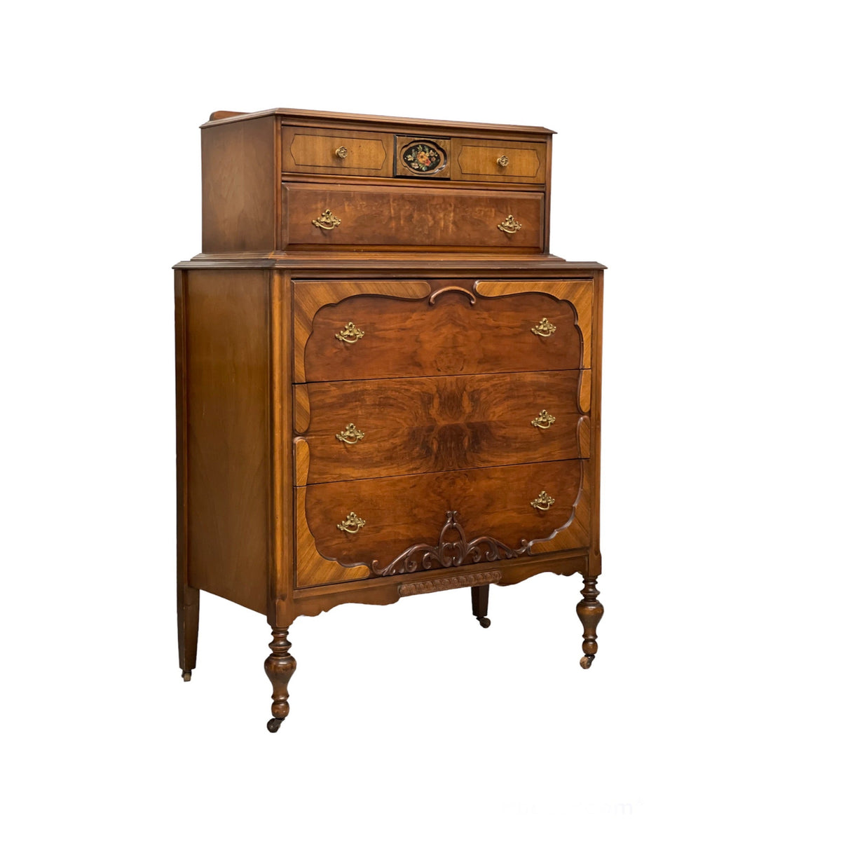 Victorian Style Dresser with Original Hardware Dovetail Drawers — Big