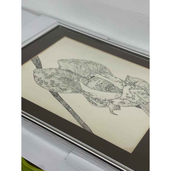 Vintage Art Drawing Print