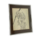 Vintage Art Drawing Print