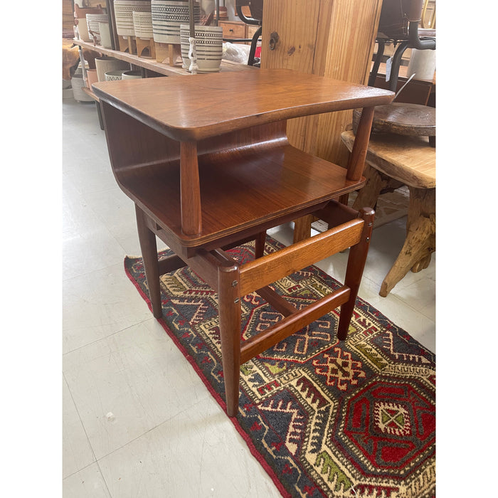 Vintage Atomic Mid Century Modern Style Accent Table