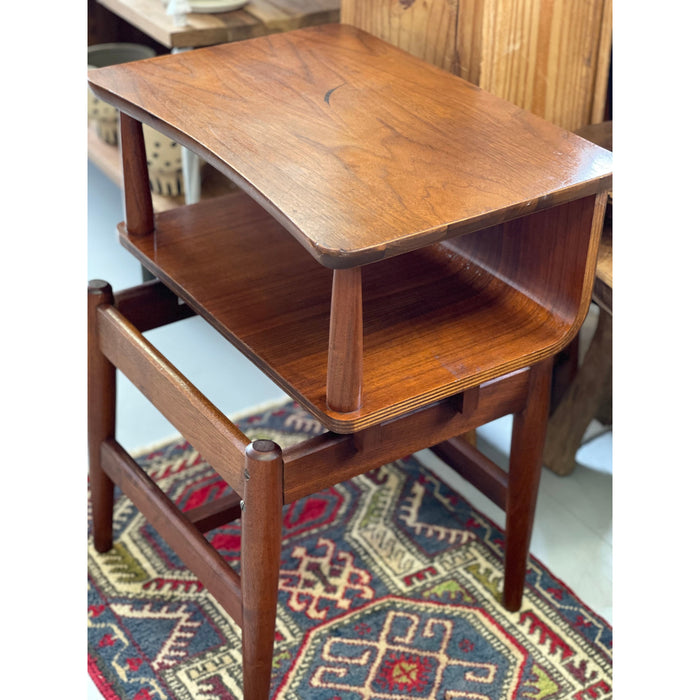 Vintage Atomic Mid Century Modern Style Accent Table