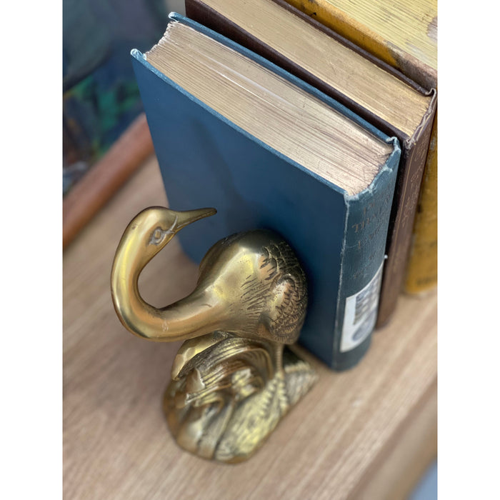 Vintage Bird Book Ends Set of 2