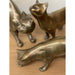 Vintage Brass Cats. Only small left, 1 only(Available by online purchase)