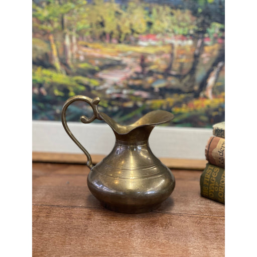 Vintage Brass Pitcher