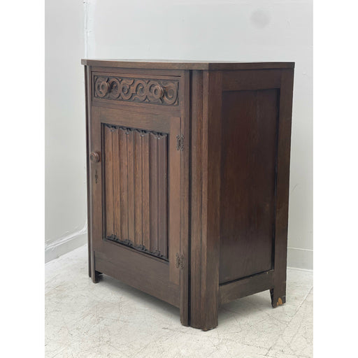 Vintage Cabinet Bookshelf UK Import Welsh Style Dovetail Drawers