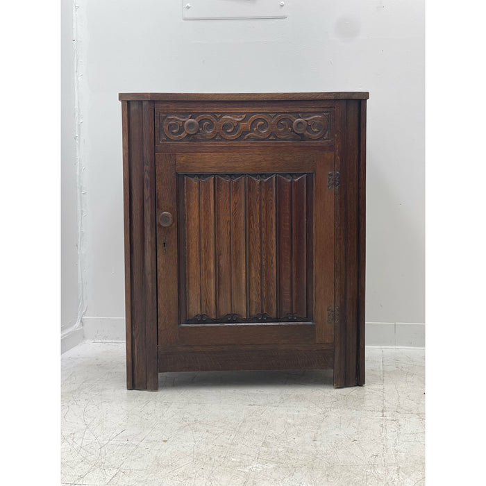 Vintage Cabinet Bookshelf UK Import Welsh Style Dovetail Drawers
