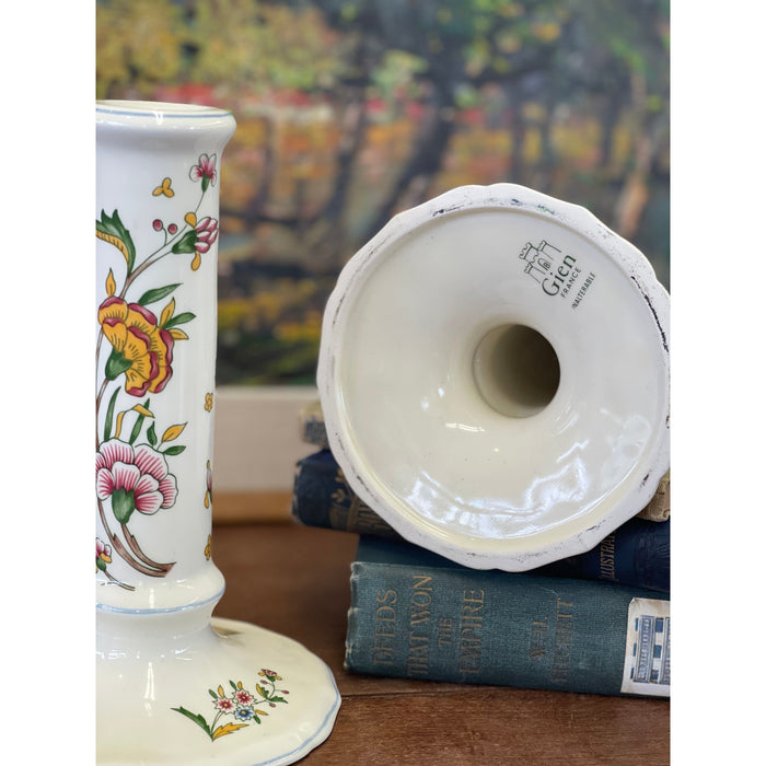 Vintage Candle Holder Set of 2 Made in France