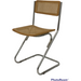 Vintage Cane Metal Chair