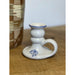 Vintage Danish Candleholder Floral Folksy