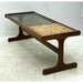 Vintage Danish Modern Solid Teak Tile Top Coffee Table UK Import