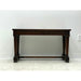 Vintage Early 1900s Bench with Storage with Figured Oak Wood