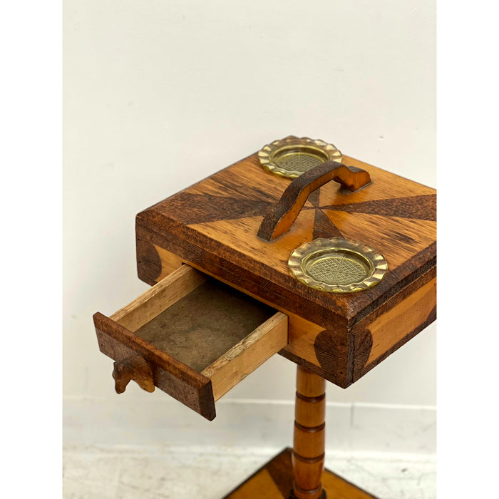 Vintage Folk Art Table Circa 1940s - 1960s
