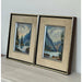 Vintage Framed Art Set Of Two