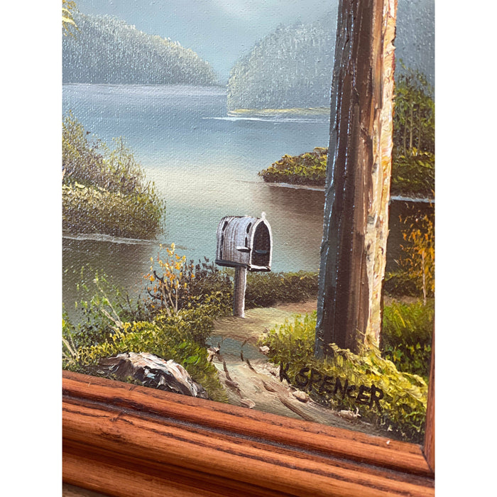 Vintage Framed Painting