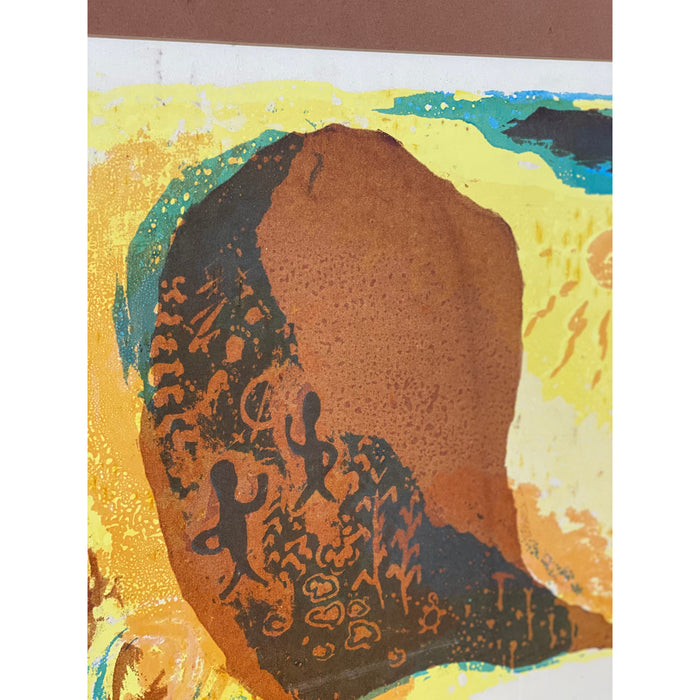 Vintage Framed Print, Signed and Numbered