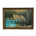 Vintage Framed Signed Art - Canyon Landscape