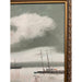 Vintage Framed Signed Painting Impressionistic Nautical Scene