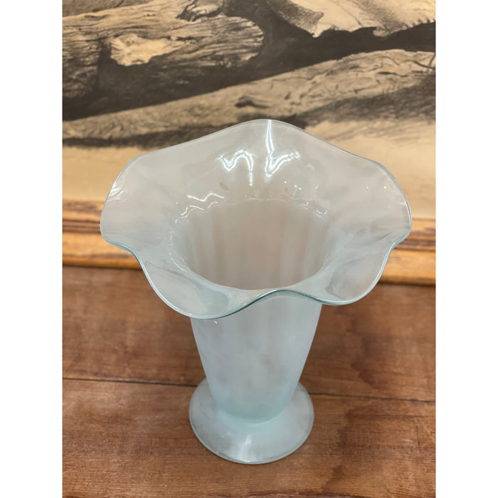 Vintage Glass Flower Vase