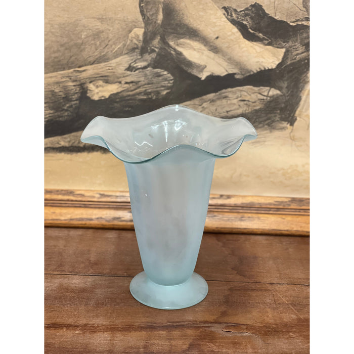 Vintage Glass Flower Vase