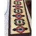 Vintage Handwoven Textile - Green Red Geometric ( Available by online purchase only )