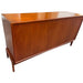 Vintage Imported Danish Modern Teak Credenza/Buffet Tambour Door by William Watting (Available by Online Purchase Only)