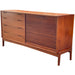 Vintage Imported Danish Modern Teak Credenza/Buffet Tambour Door by William Watting (Available by Online Purchase Only)