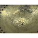 Vintage Metal Floral Etched Bowl