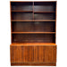 Vintage Mid Century Danish Bookshelf/ Bookcase Shelf by Hundevad with Key (Available by Online Purchase Only)