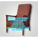 Vintage Mid Century Lounge Chair with Recline