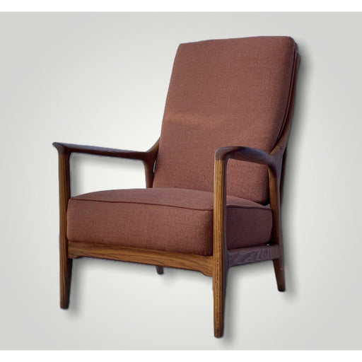 Vintage Mid Century Lounge Chair with Recline