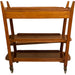Vintage Mid Century Modern 3 Tiered Cart in the style of Poul Hundevad UK Import