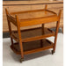 Vintage Mid Century Modern 3 Tiered Cart in the style of Poul Hundevad UK Import