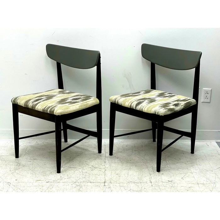 Vintage Mid Century Modern Chairs Set of 2