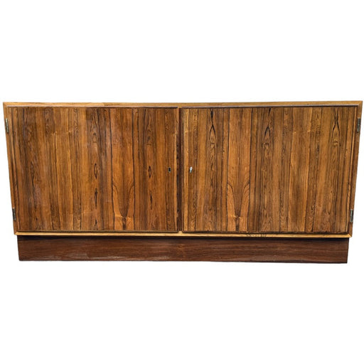 Vintage Mid Century Modern Danish Credenza Console Sideboard by Hundevad with Key (Available by Online Purchase only)