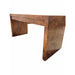 Vintage Mid Century Modern Desk Table by Hekman Furniture Parson Design 3 - Drawer Finished Back (Available for Online Purchase Only)
