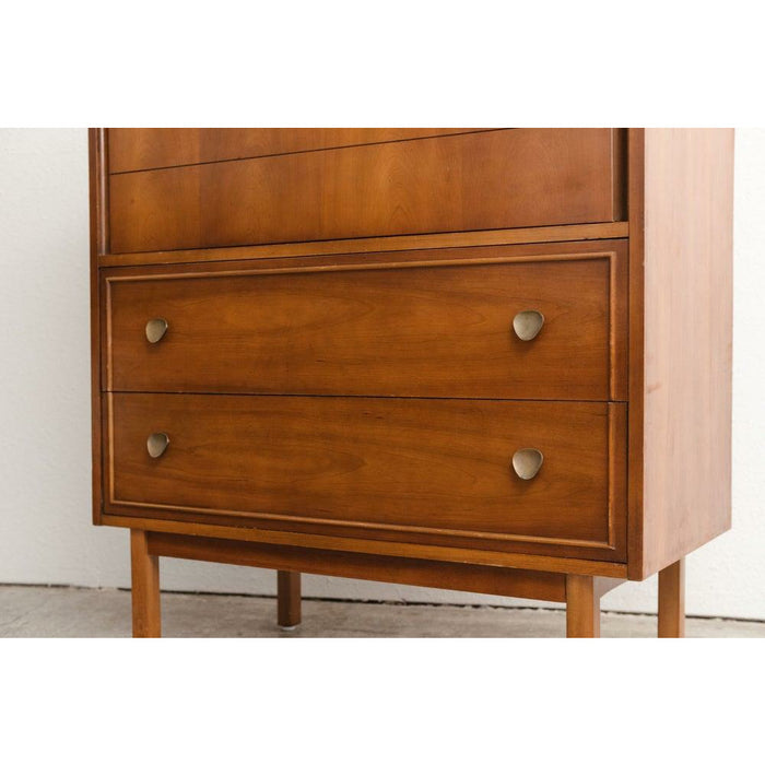 Vintage Mid Century Modern Dresser Cabinet Storage Drawers