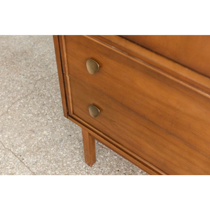Vintage Mid Century Modern Dresser Cabinet Storage Drawers