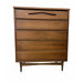 Vintage Mid Century Modern Dresser Dovetail Drawers Cabinet Storage