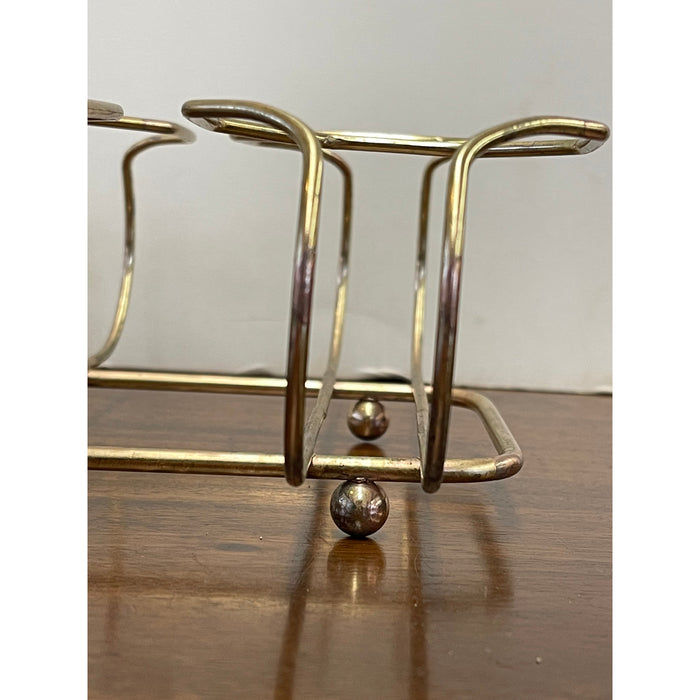 Vintage Mid Century Modern Glass Holder