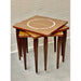 Vintage Mid Century Modern Mosaic Design Accent Table Trio