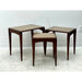 Vintage Mid Century Modern Nesting Tables
