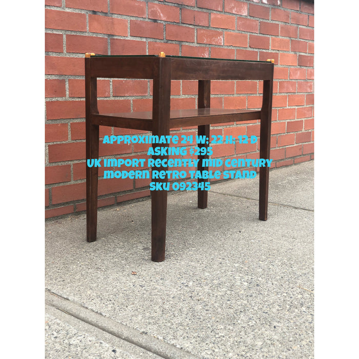 Vintage Mid Century UK Import Side Stand Table
