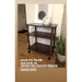 Vintage Mid Century Wooden Shelving Bar Cart